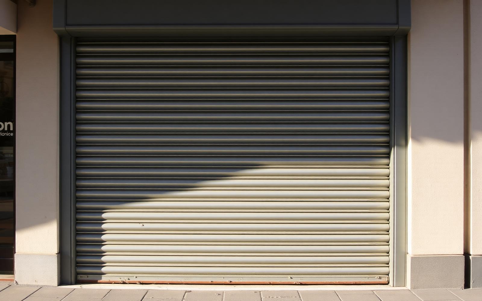 Rideaux métalliques — Atelier du Store, pose et dépannage en Île-de-France